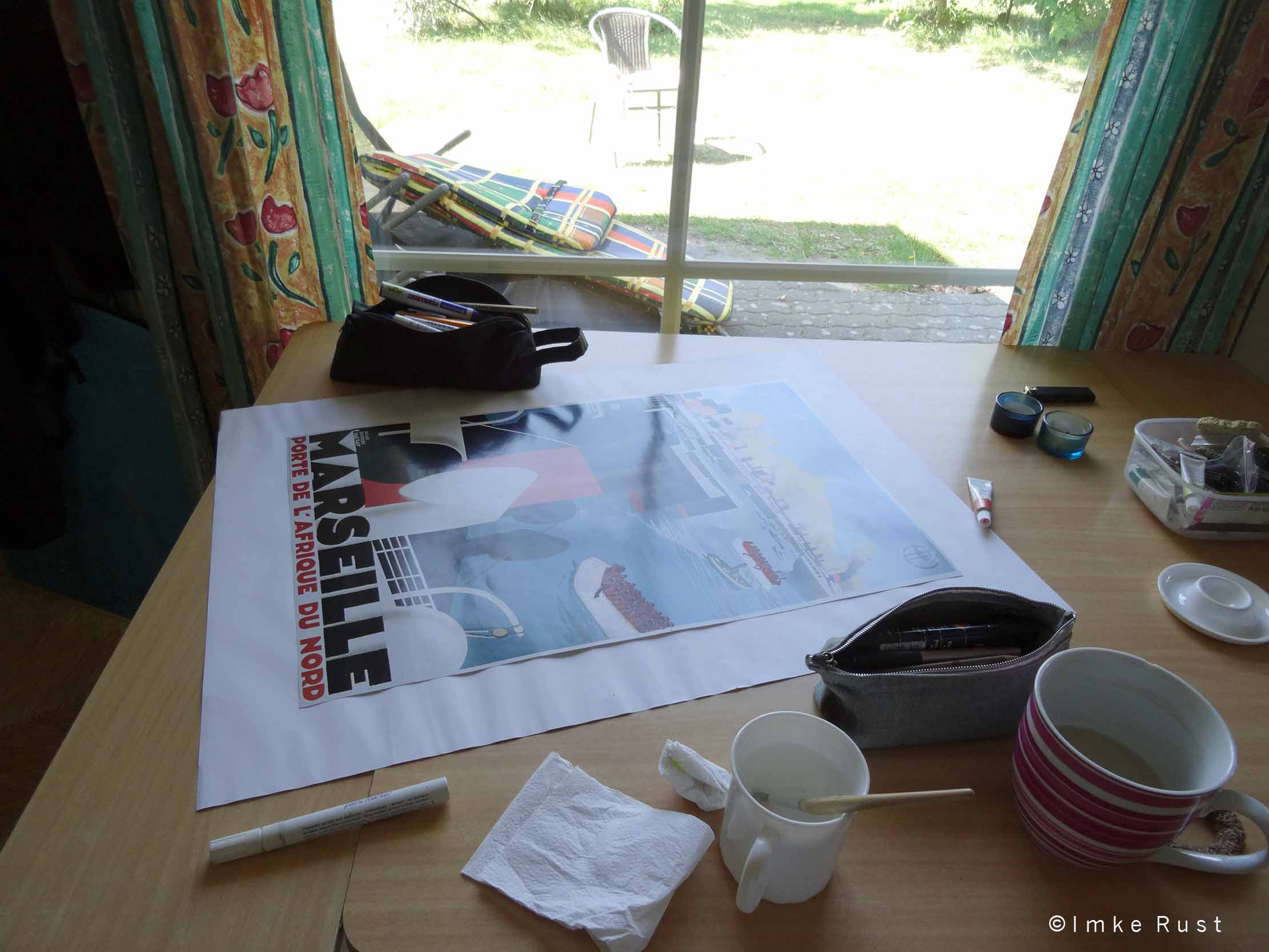 Working during the holidays - another Hotel-Deco-Busting Intervention in the making.