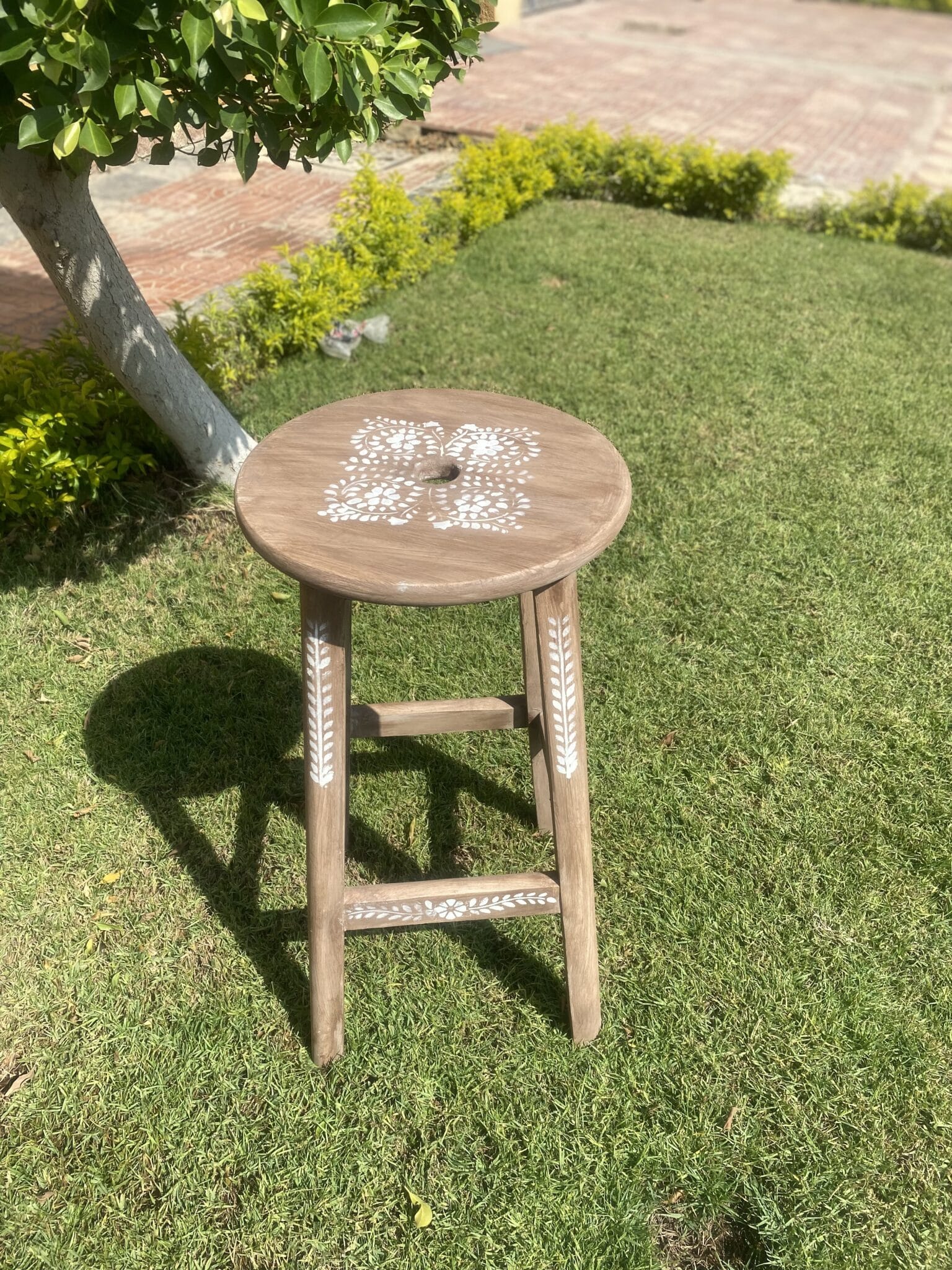 Boho bar chair mocha