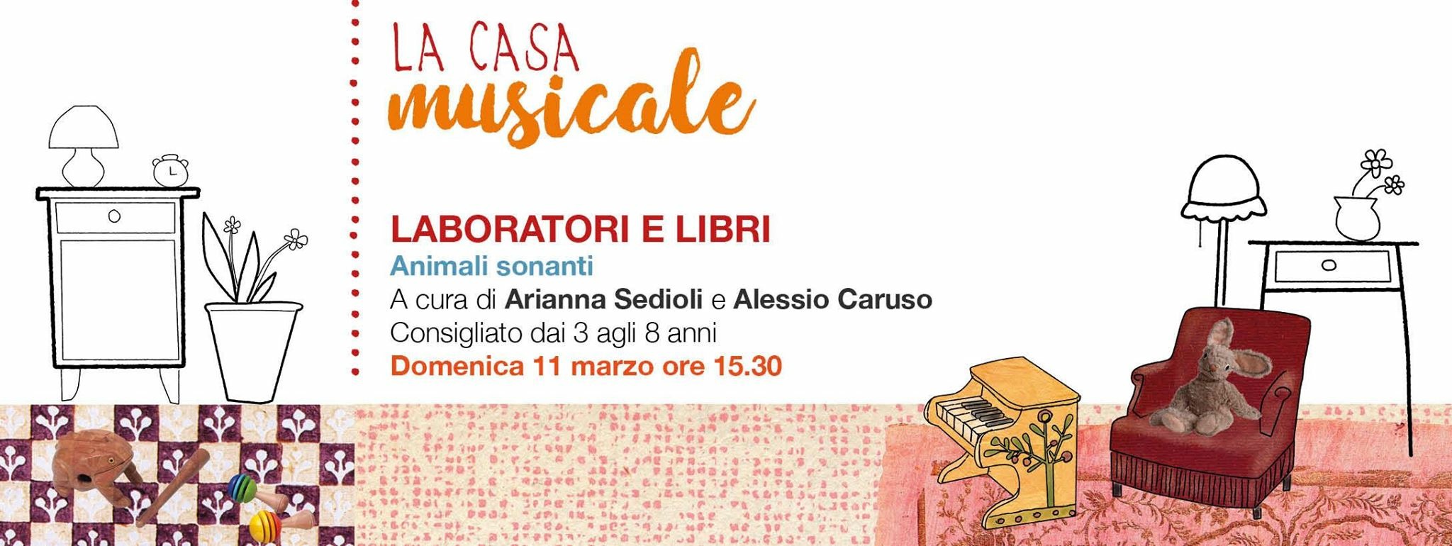 Doppio appuntamento per il laboratorio Animali Sonanti!