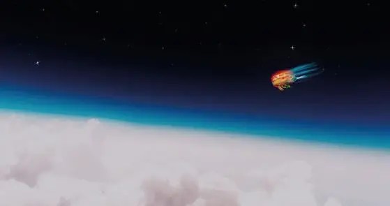 The Stellars spaceship crash‑landing scene – immersive kids adventure in 360