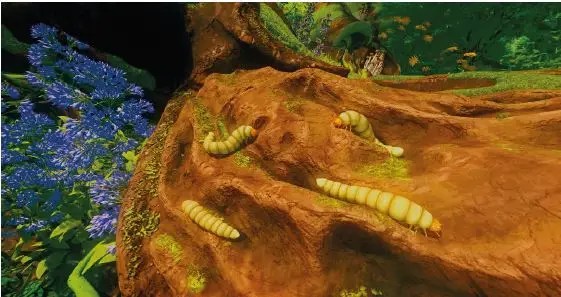 Colorful forest environment from The Stellars 360° kids experience