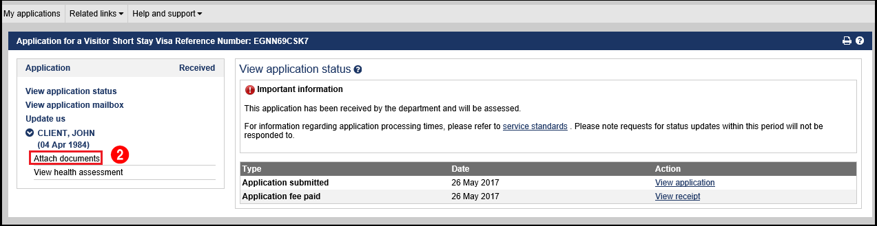 Follow these steps to check your pan status. Immiaccount How To Attach Documents To A Submitted Visa Application