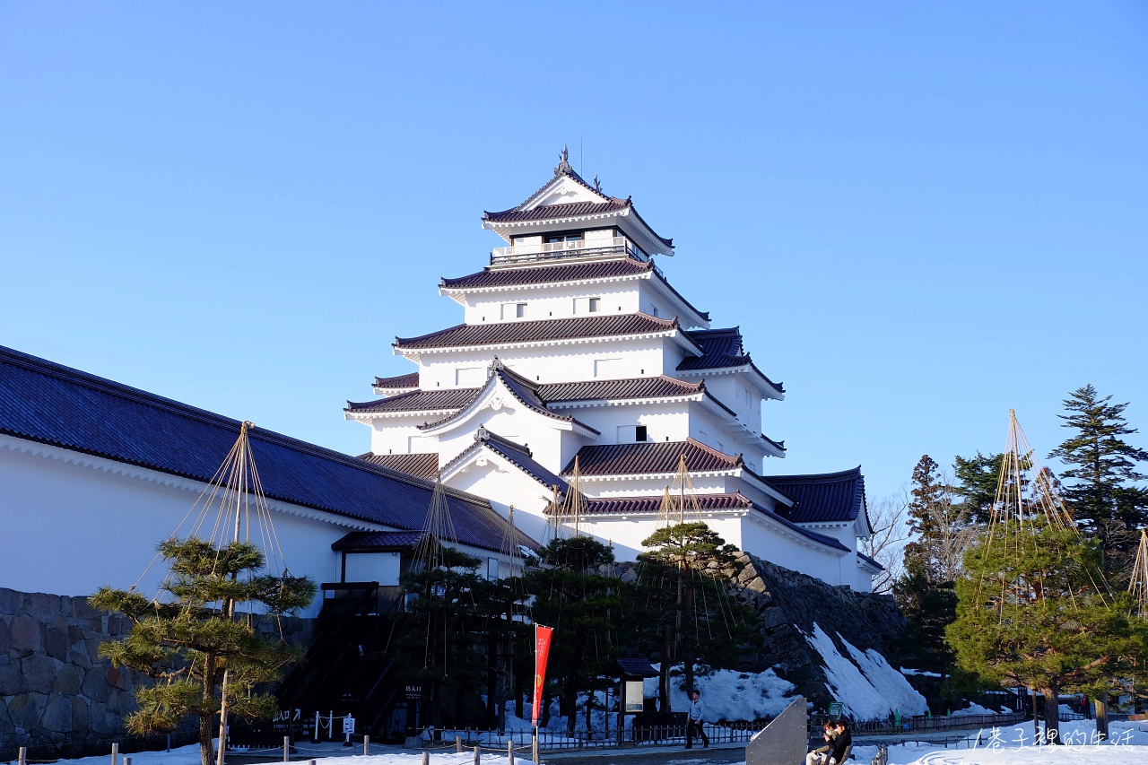 會津若松城，日本東北，美麗且孤傲的雪之鶴ヶ城