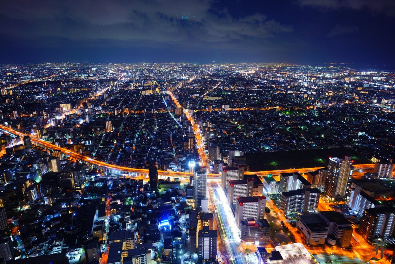 【大阪夜景】阿倍野 HARUKAS 300，超值得一看的 360 度大阪絕美夜景