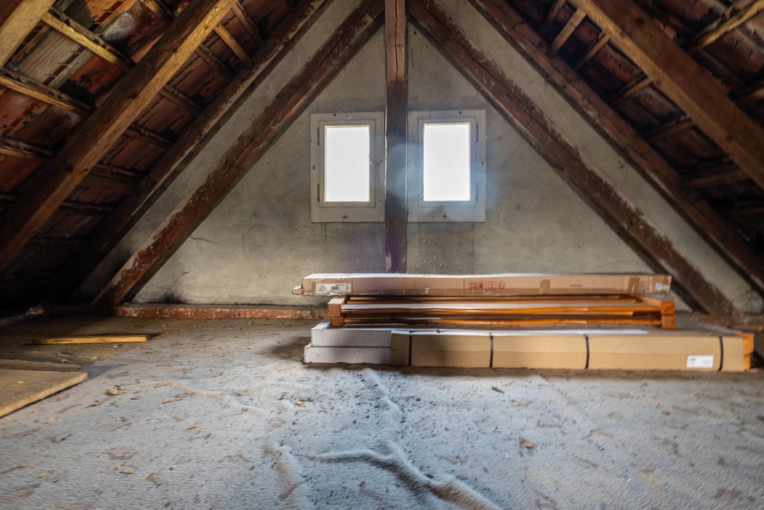 Estrich des Einfamilienhauses zu verkaufen in Gümmenen.