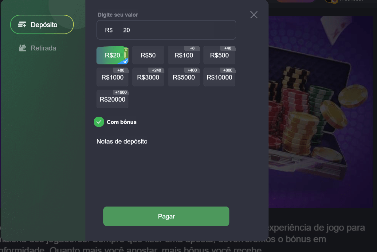 Cadastrar no winmi .com e ganhe 10 Reais extra