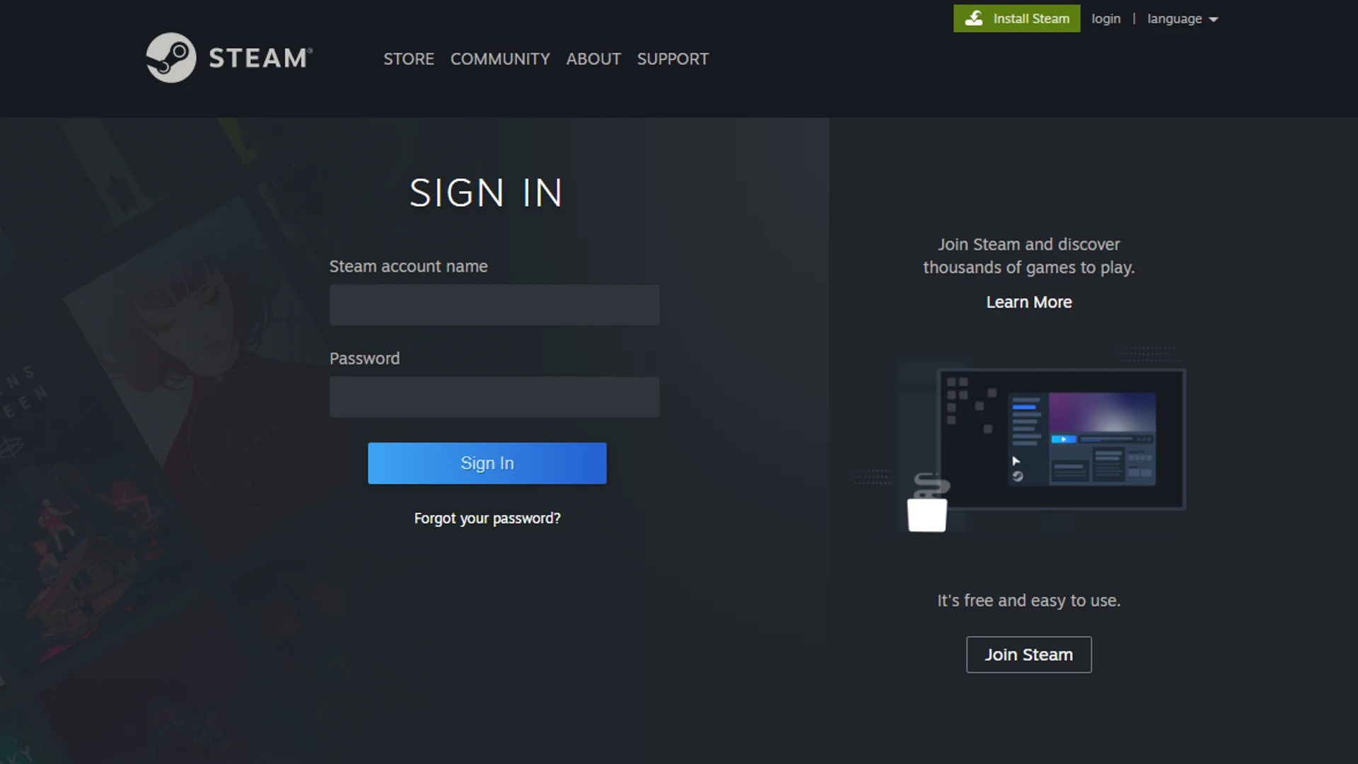 There Have Been Too Many Login Failures Error On Steam IMP NEWS Steam Login.webp
