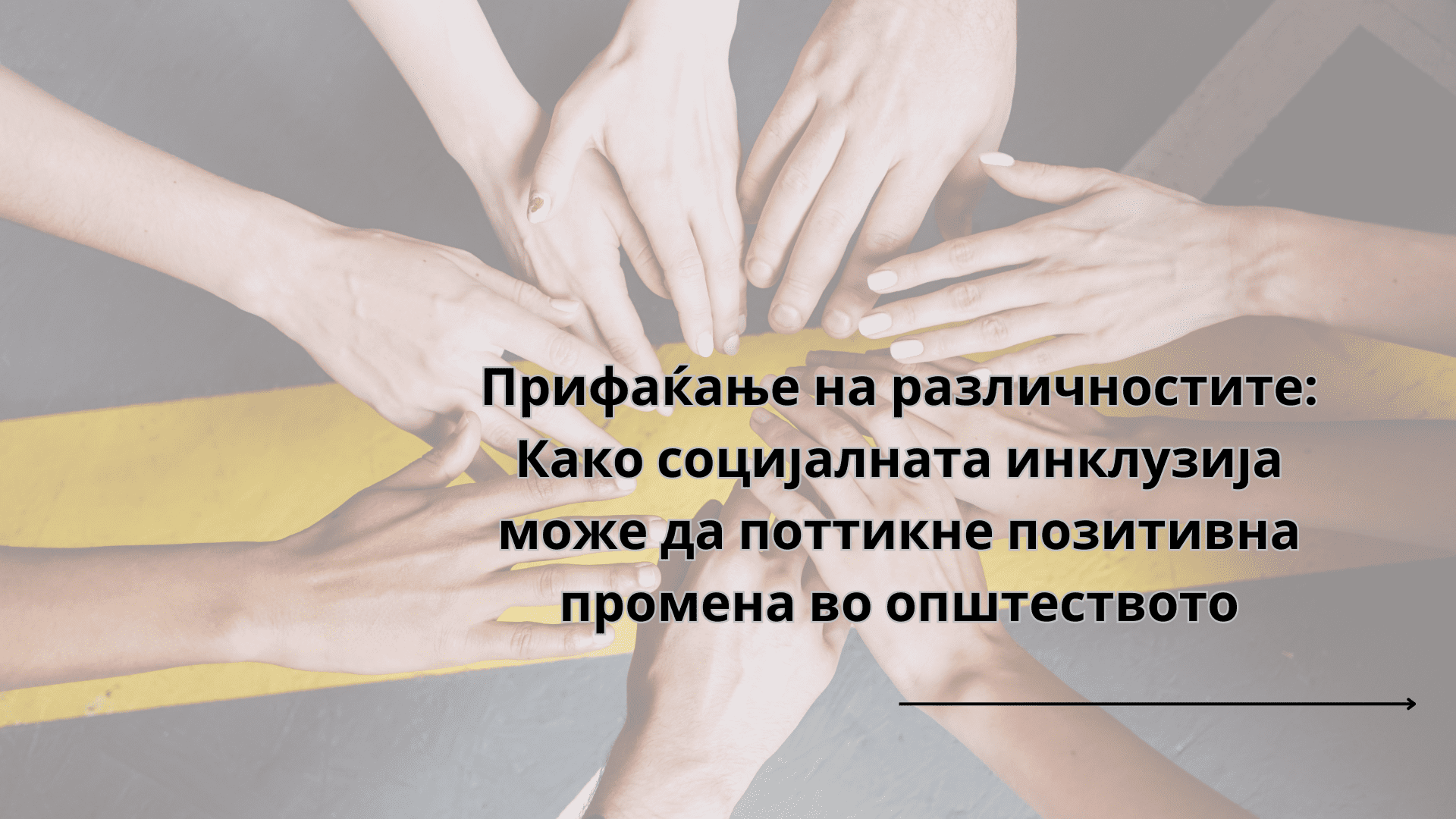 Read more about the article Прифаќање на различностите: Како социјалната инклузија може да поттикне позитивна промена во општеството