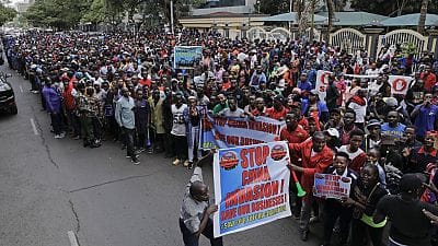 Kenya Traders Protest Import Duty Hike