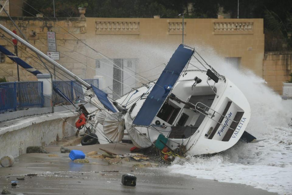 The Economic Toll Is Mounting Days after Storm Harry Pummeled the Mediterranean