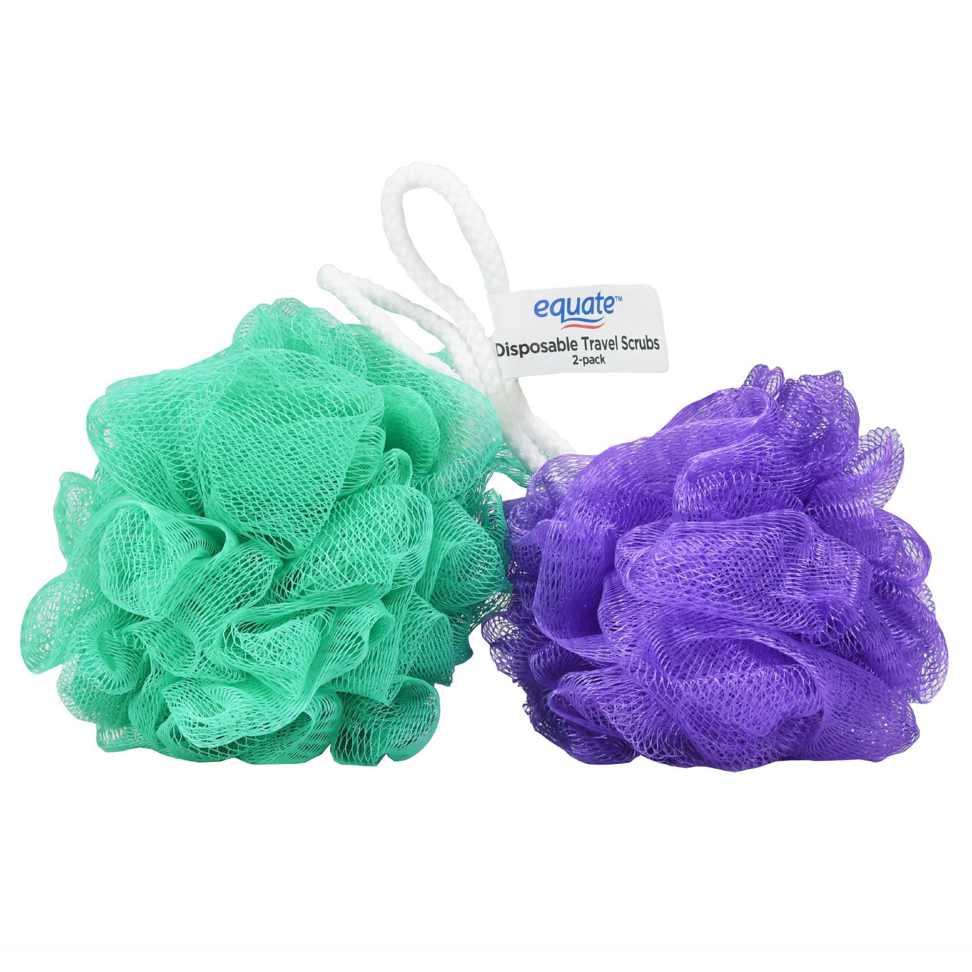 Equate - Bath Poufs, 2 in 1