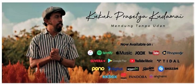 Berikut cuplikan syair nyanyian / teks dari lagunya: Kukuh Rilis Single Mendung Tanpo Udan Kisah Cinta Tak Sampai Pelaminan