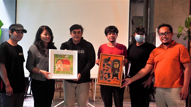 Pameran lukisan alur, natural insight, di greenhost boutique hotel