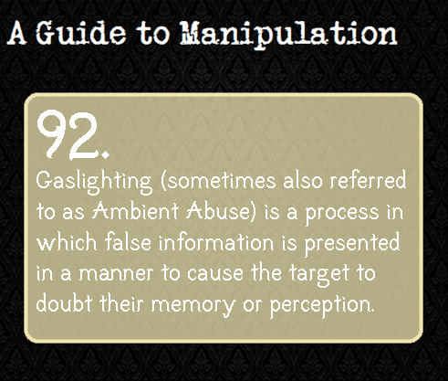 gaslighting