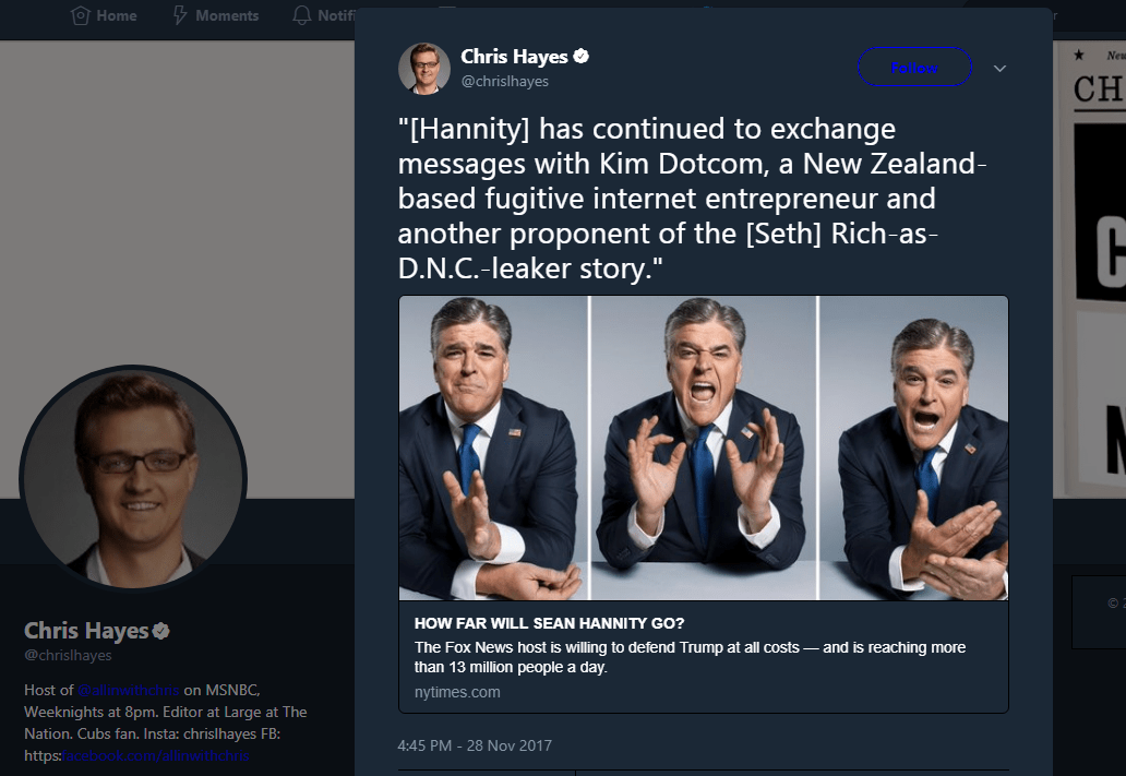 Chris Hayes is so fucking boned. Pray to Hillary,snowflake, Not sure God will hear you.