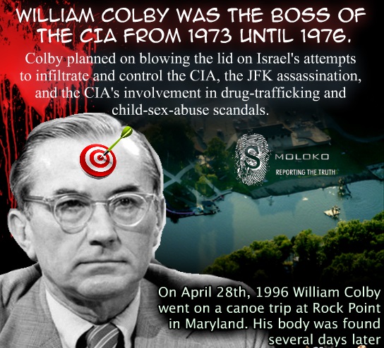 In other words, William Colby was killed exposing exactly what President Trump is exposing now.