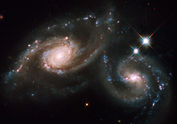 HubbleCollidinggalaxies
