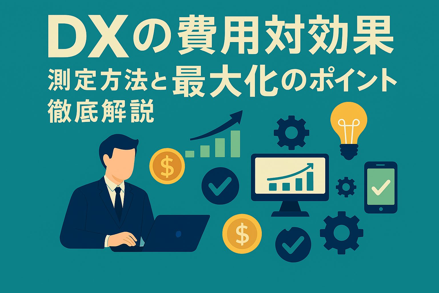 DXの費用対効果とは？測定方法と最大化のポイントを徹底解説