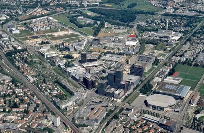 Hochhaus Ensemble Quadro In Zurich Oerlikon Eingeweiht Implenia Ag