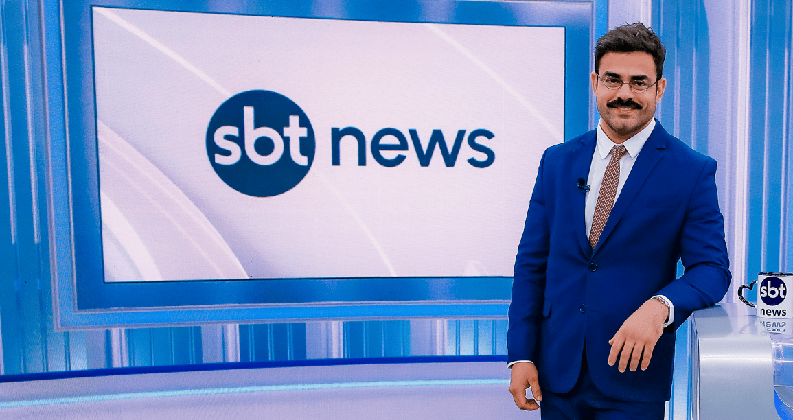 Túlio Amâncio estreia oficialmente no SBT News nesta quarta (9)