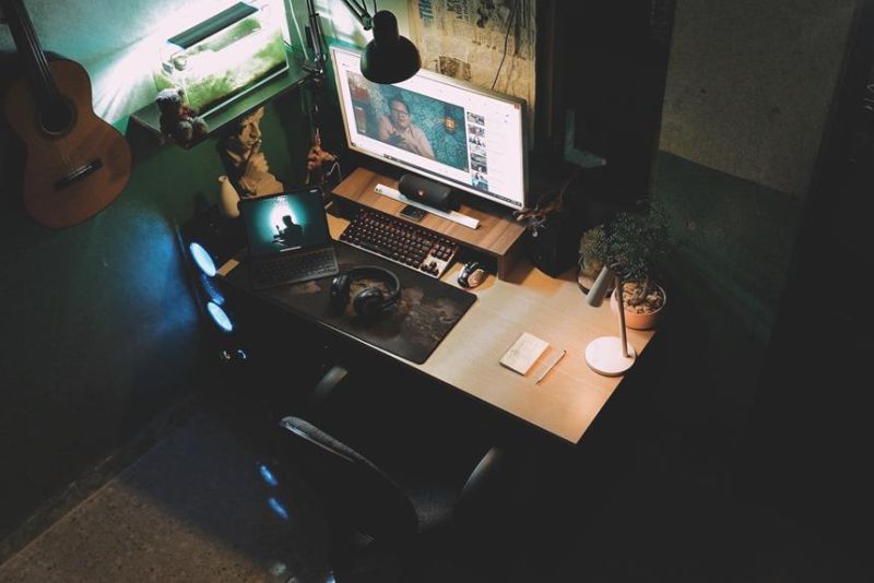 Creating The Perfect Home Office Setup Improve Workspace - Download Elegant Colorful Illustration | Desktop