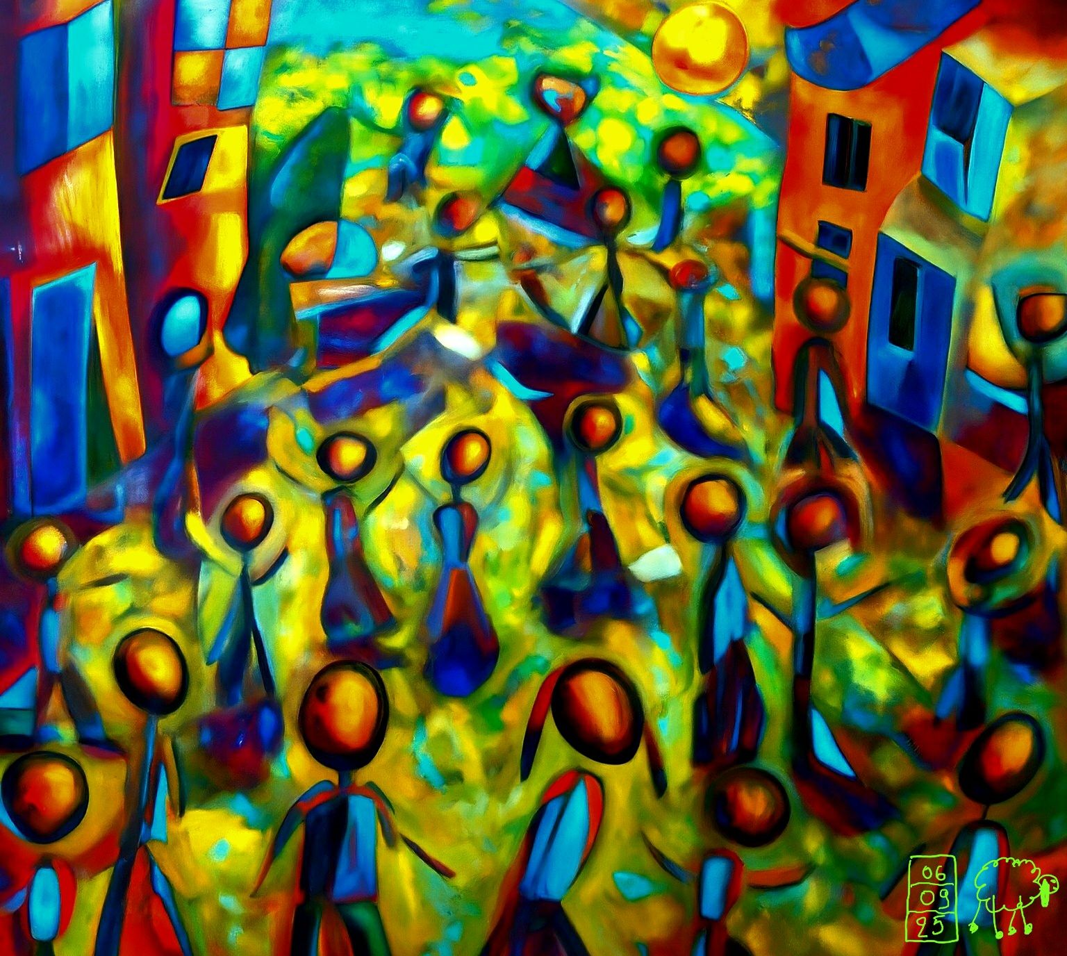 Le plaisir de la foule