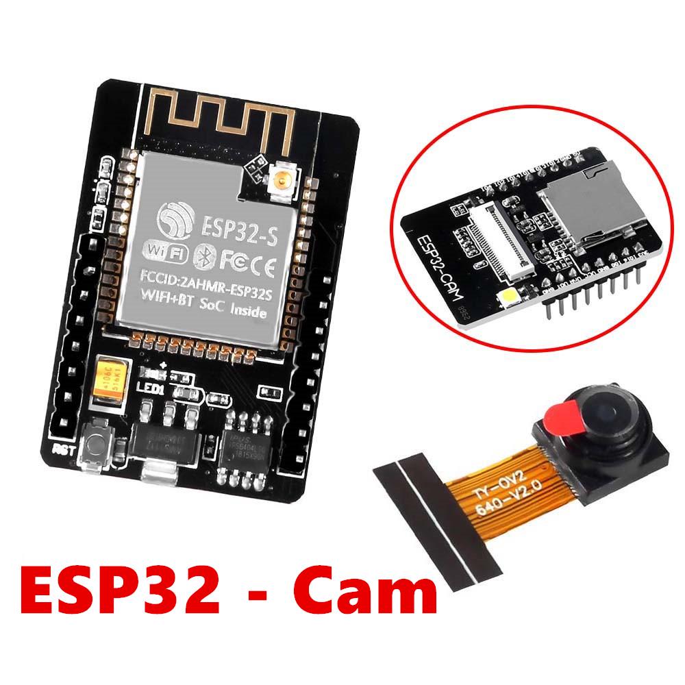 Модуль ESP32-CAM с камерой 2 mp OV2640, WiFi и Bluetooth