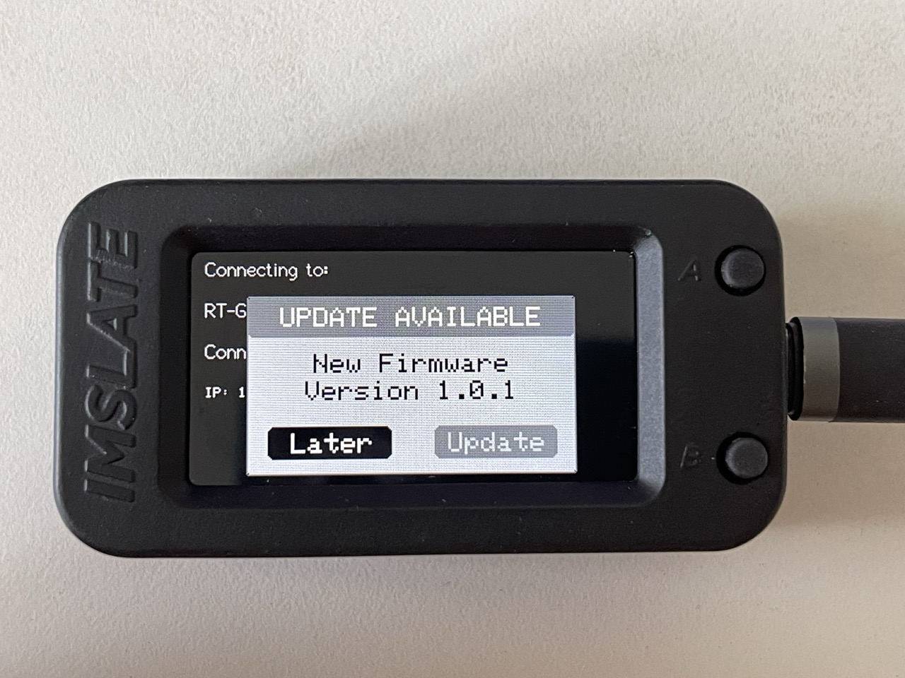 Как обновить ПО портативного генератора IMSLATE