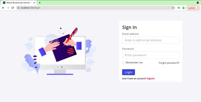 Github Imtarundhiman Reactjs Bootstrap Admin Template This Is A Starter Admin Template Built - 8K Minimal Wallpapers for Desktop