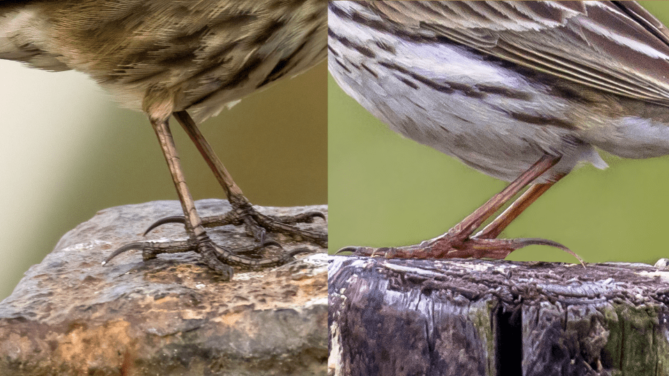 Comparison Of Feet