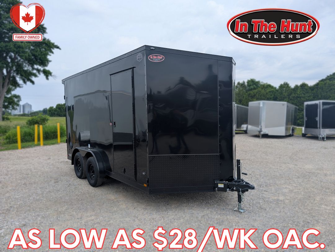 PROFILE IMAGE FOR THE 2025 Cargo Mate 7.5x14 Steel Enclosed with Blackout