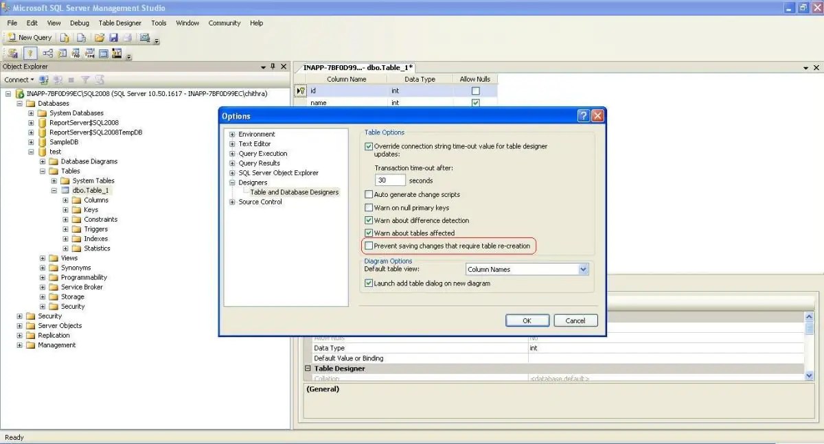 Editing More than 200 Rows in SQL Server 2008 Management Studio_4 InApp