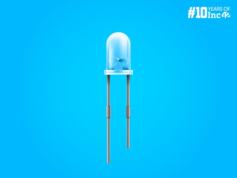 Emitting Diode Technology Architectural Area Lighting - Perfect Geometric Illustration - Retina