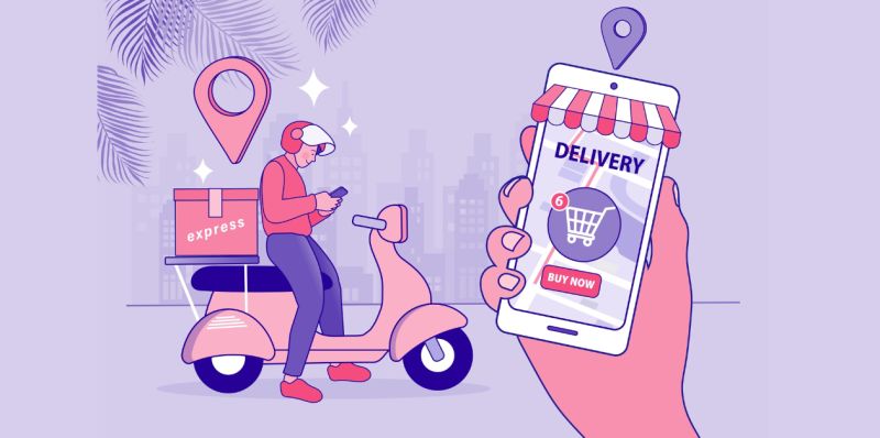 Quick Commerce Revolutionizing Fast Efficient Deliveries - Download Beautiful Dark Wallpaper | Mobile