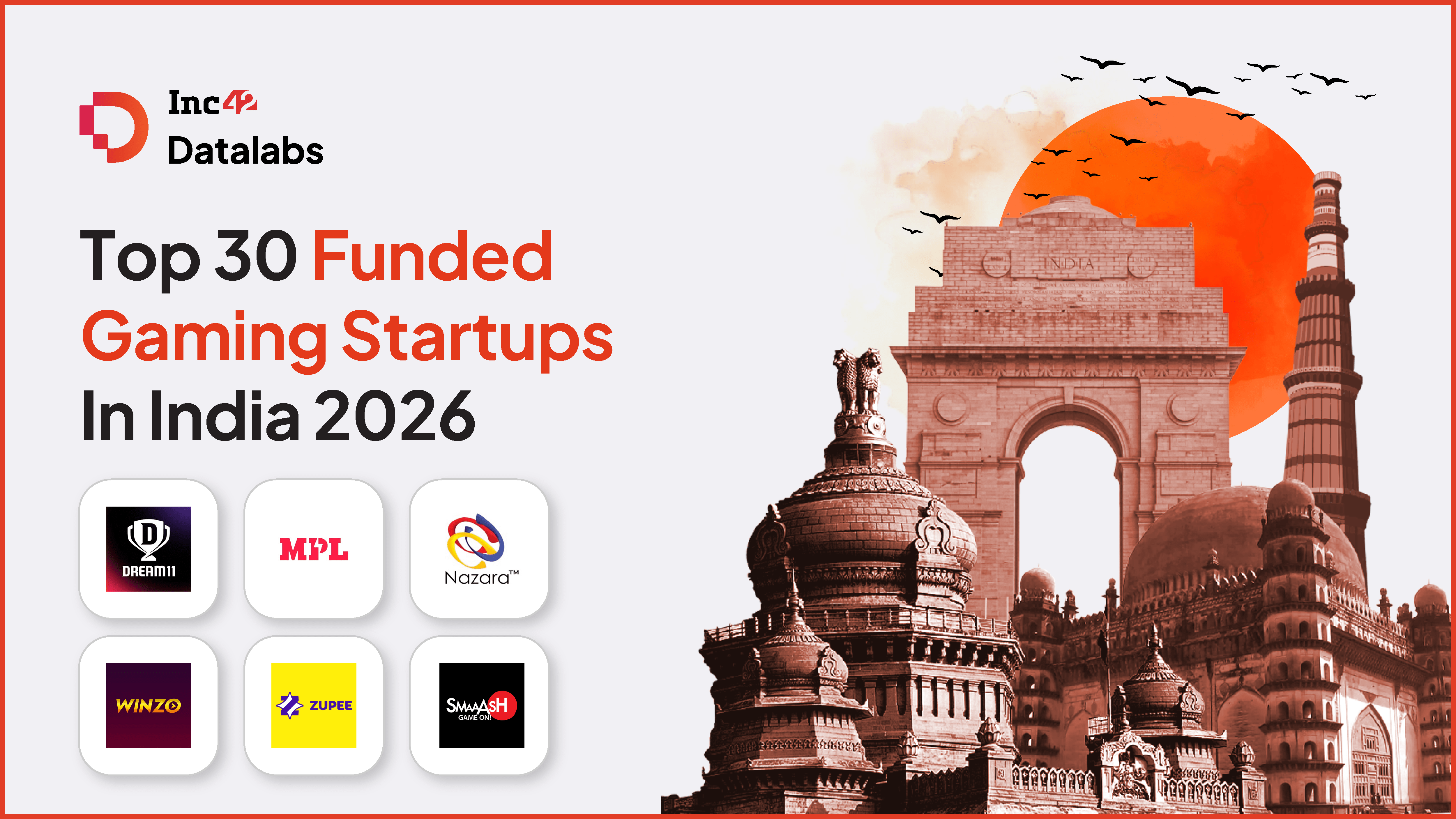 Top 30 Funded Gaming Startups In India 2026 Gaming Startups In India March2026 SOC 