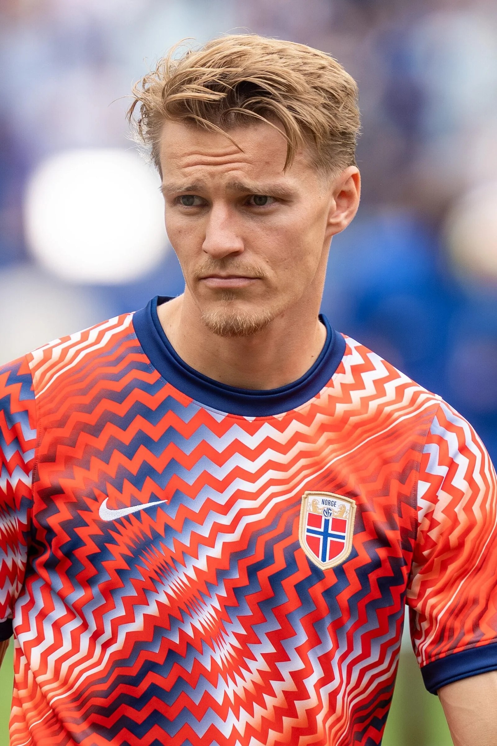 Martin odegaard football player portrait