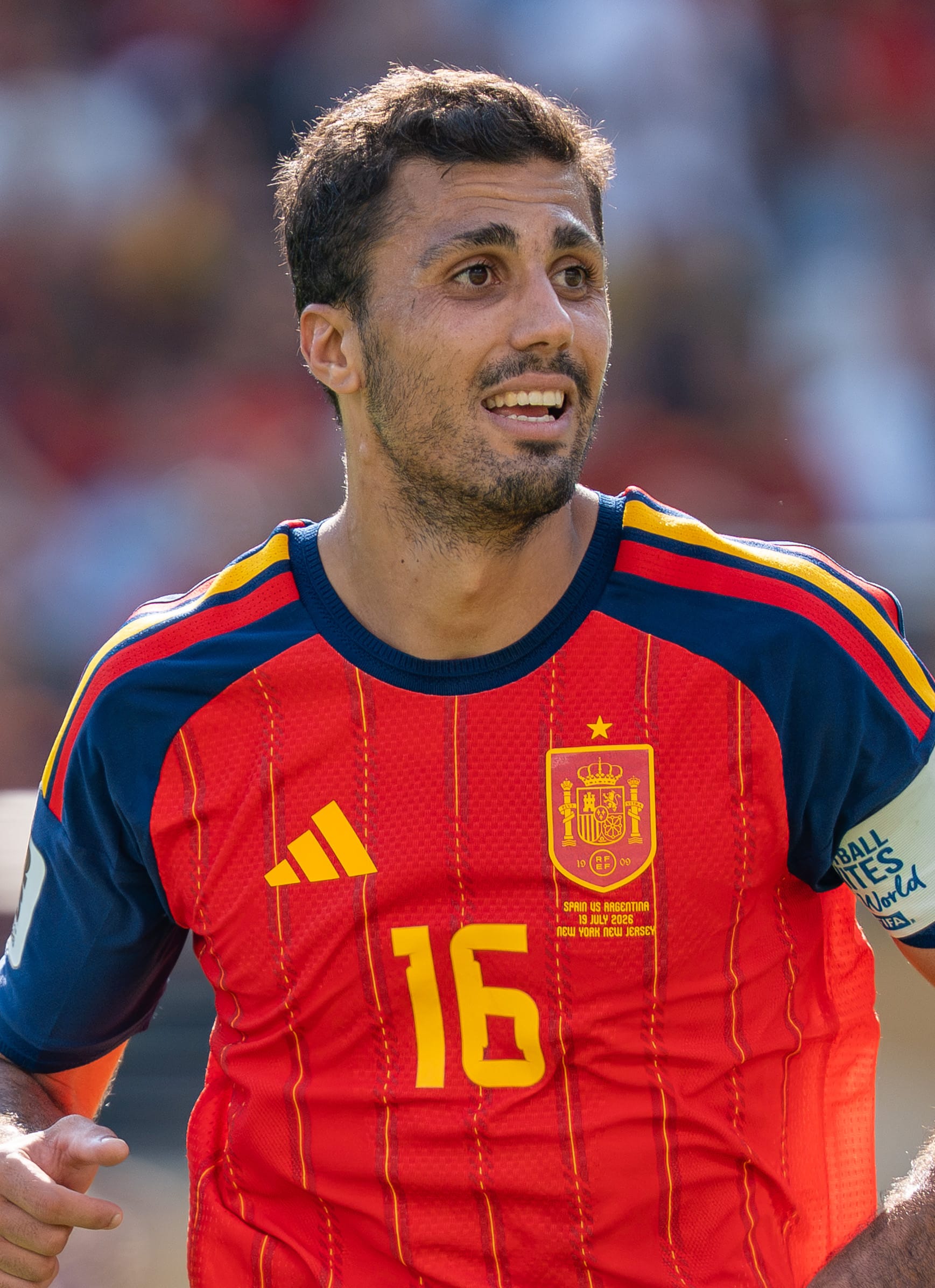 Rodri football player portrait