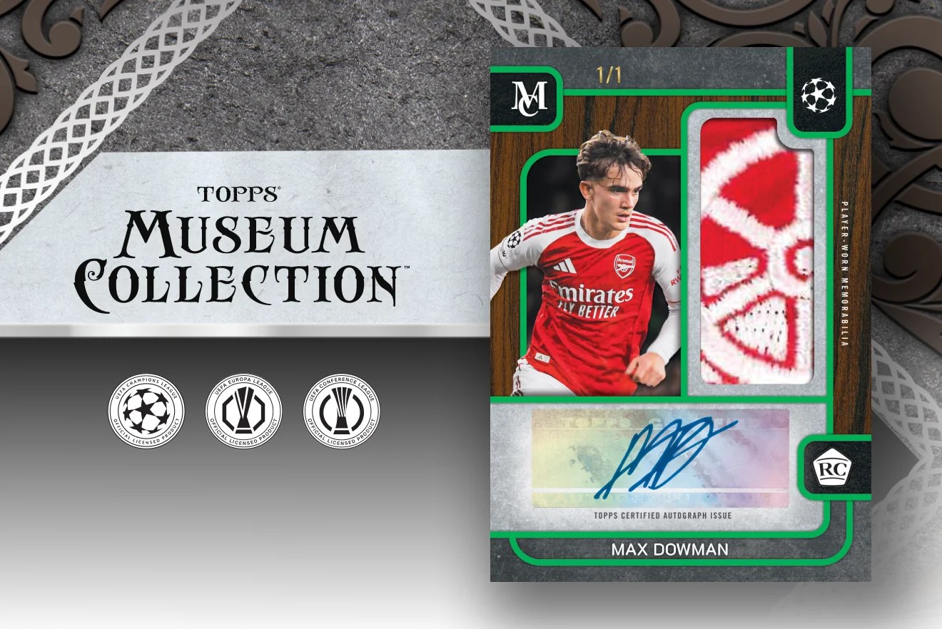 Topps Museum Collection UEFA Club Competitions 2025/26 Checklist