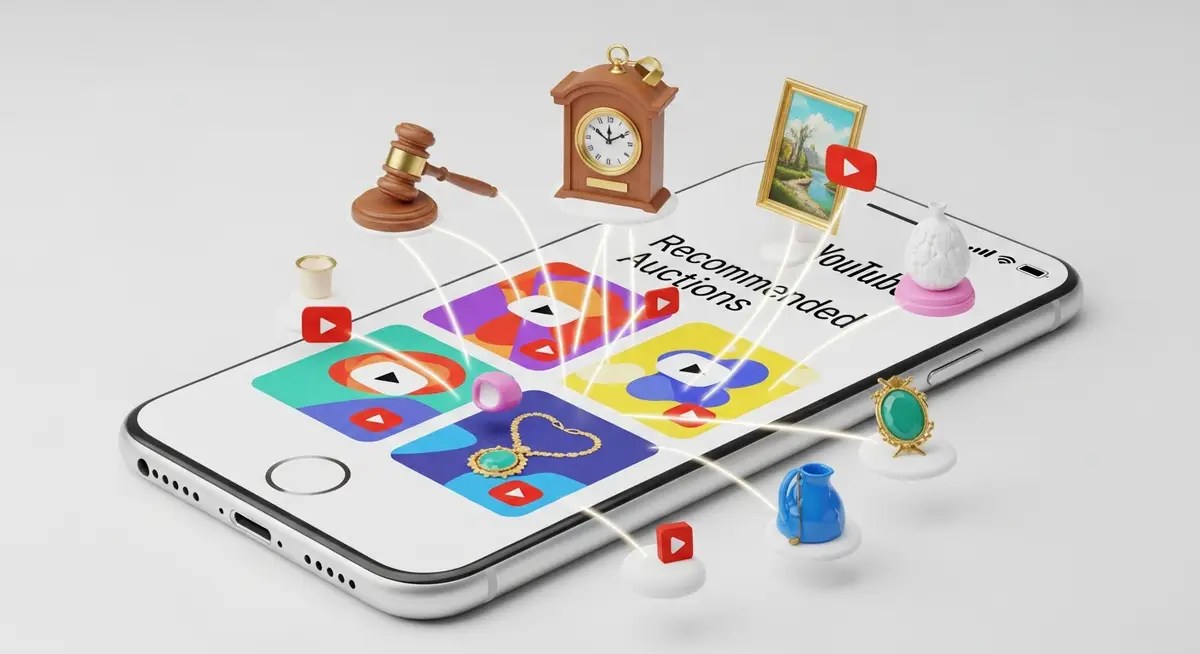 경매 유튜브 추천 썸네일 이미지