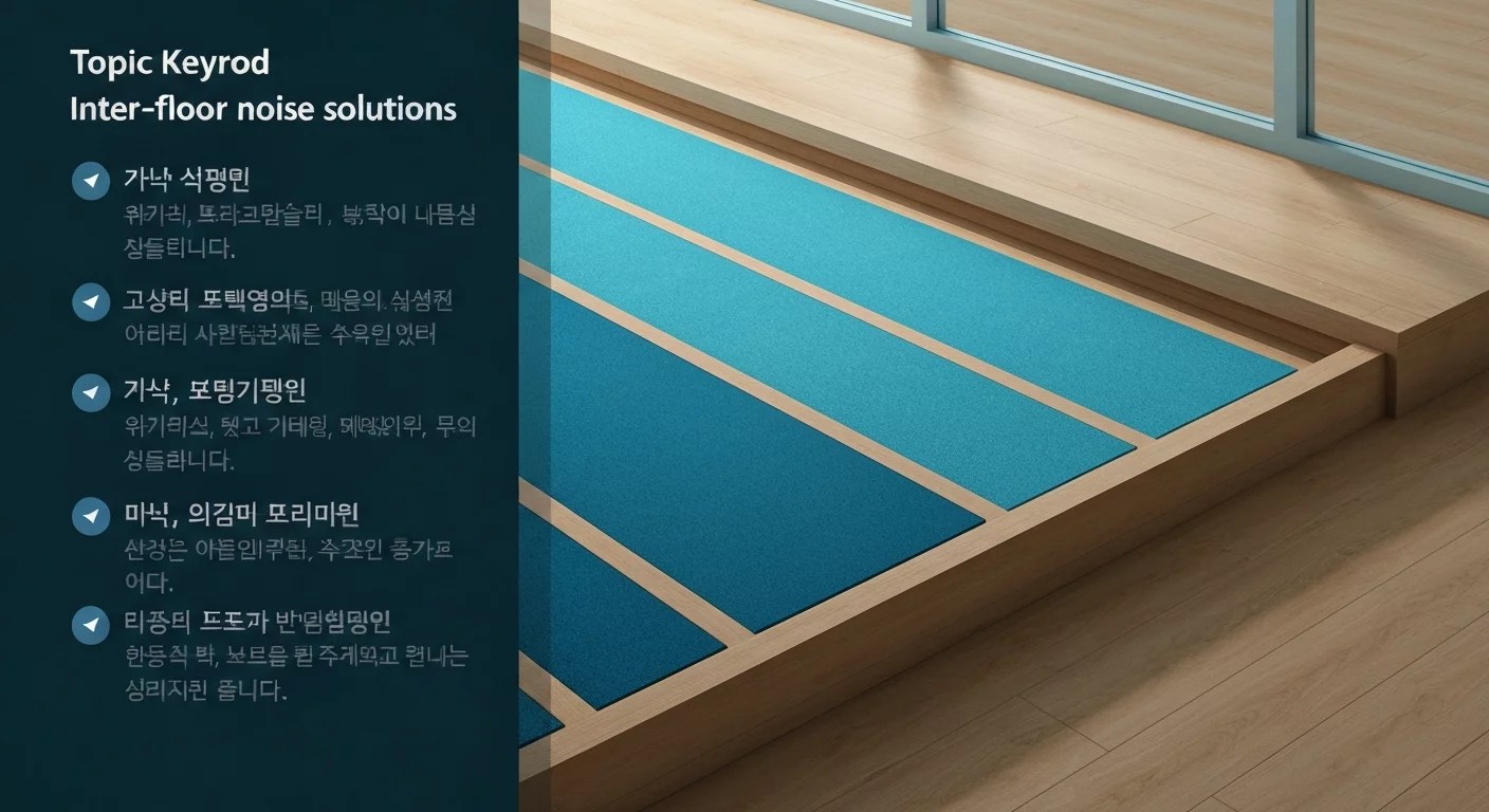 층간소음 해결방법 썸네일 이미지