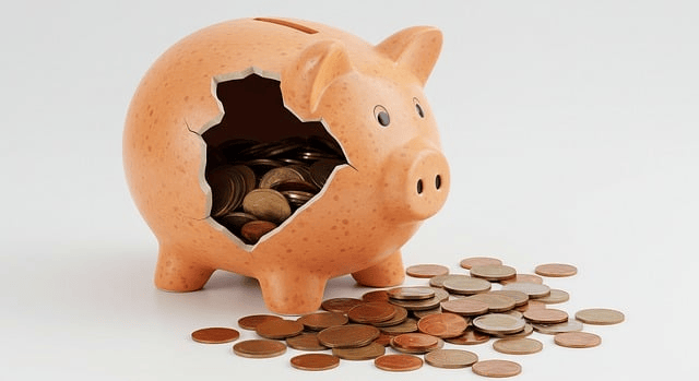 Broken Piggy Bank