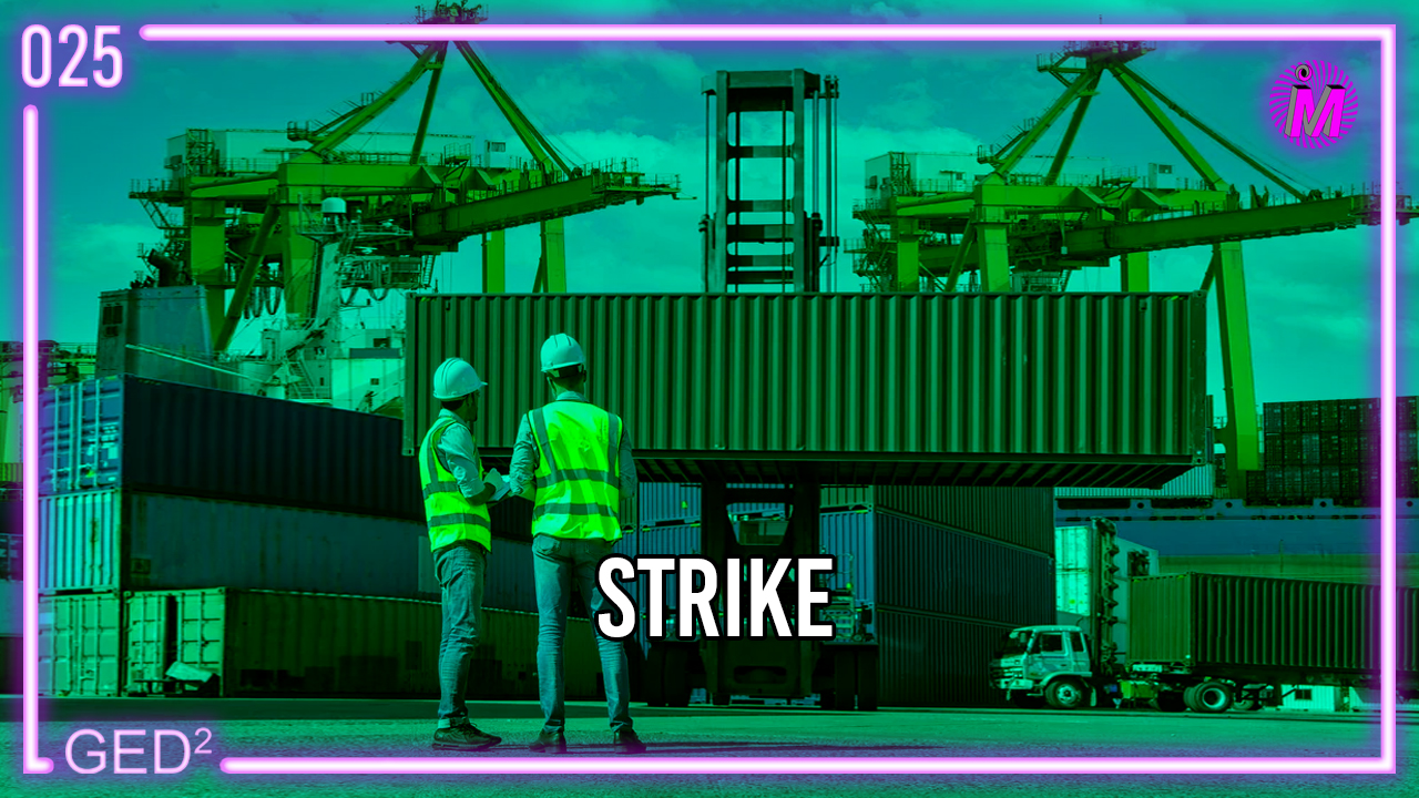 025 – Strike episode artwork