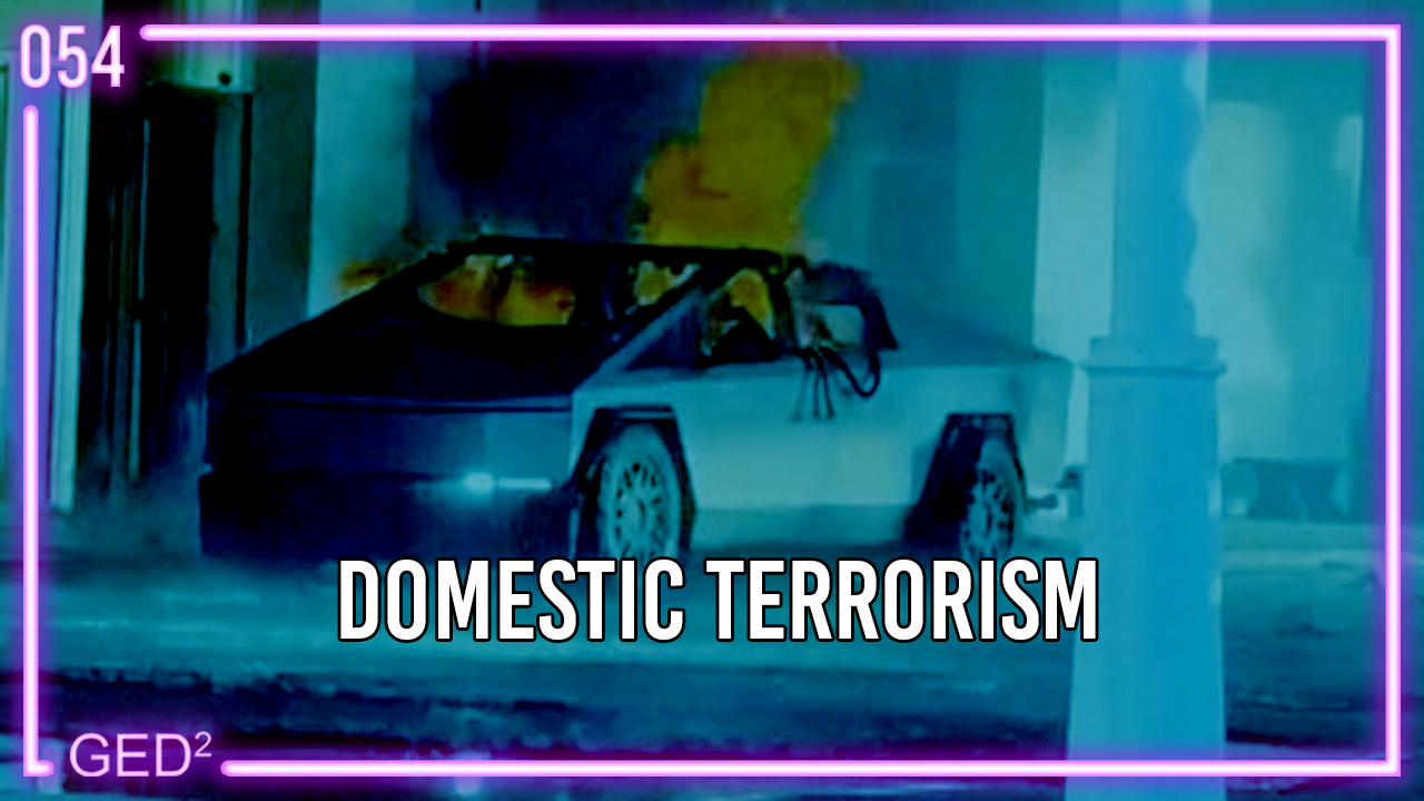 054 – Domestic Terrorism episode artwork