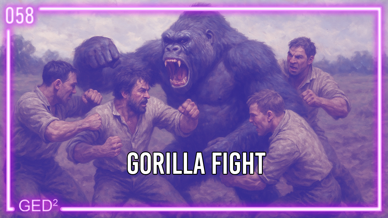 058 – Gorilla Fight episode artwork