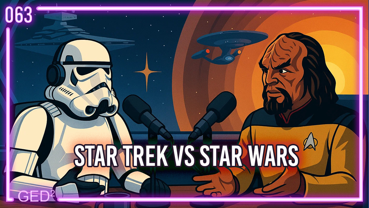 063 – Star Trek vs Star Wars episode artwork