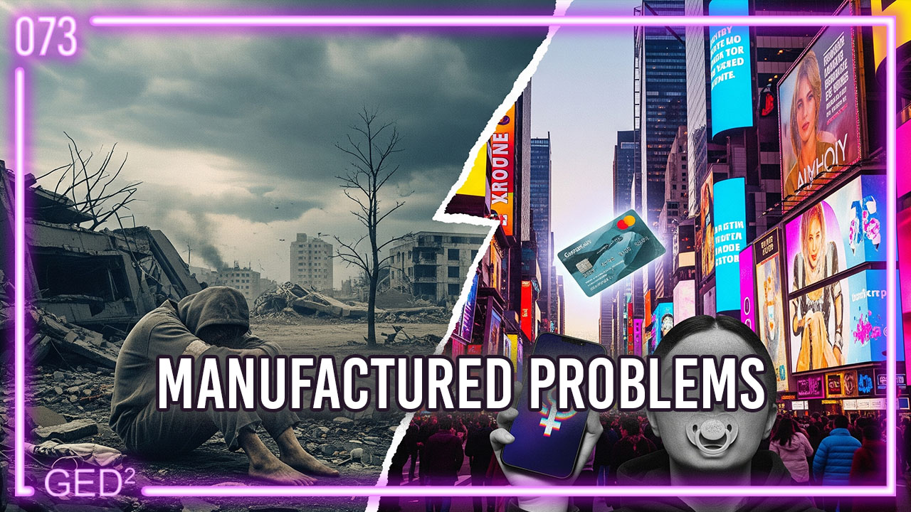 073 – Manufactured Problems episode artwork