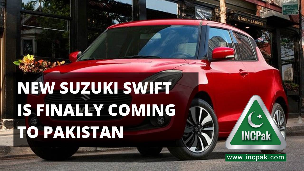 New suzuki swift is finally coming to pakistan