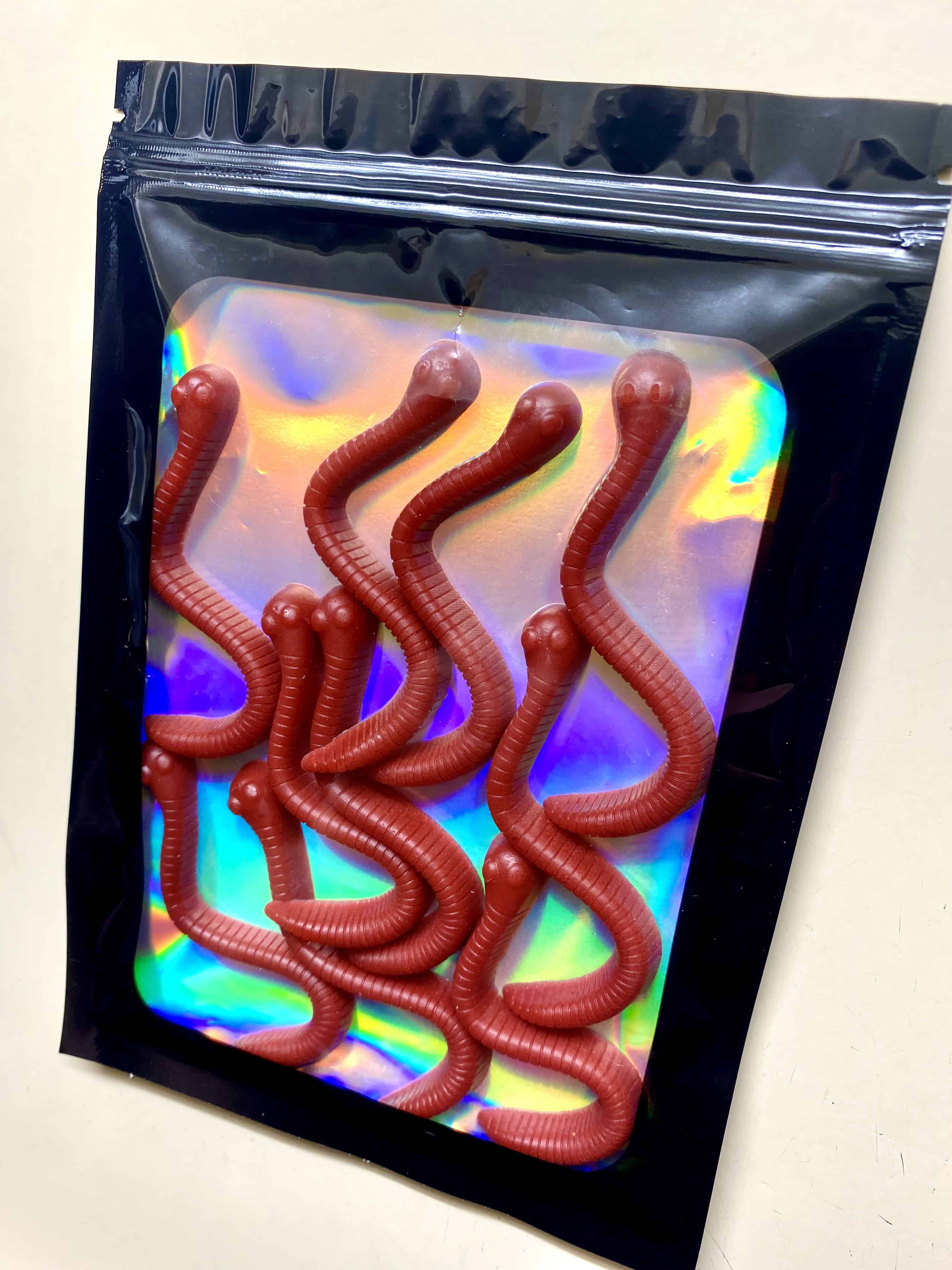 Strawberry Gummy Worms