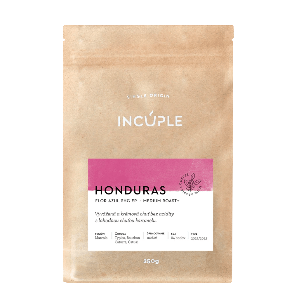 Káva Honduras Flor Azul od INCUPLE