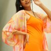 Cardigan - TANGERINE